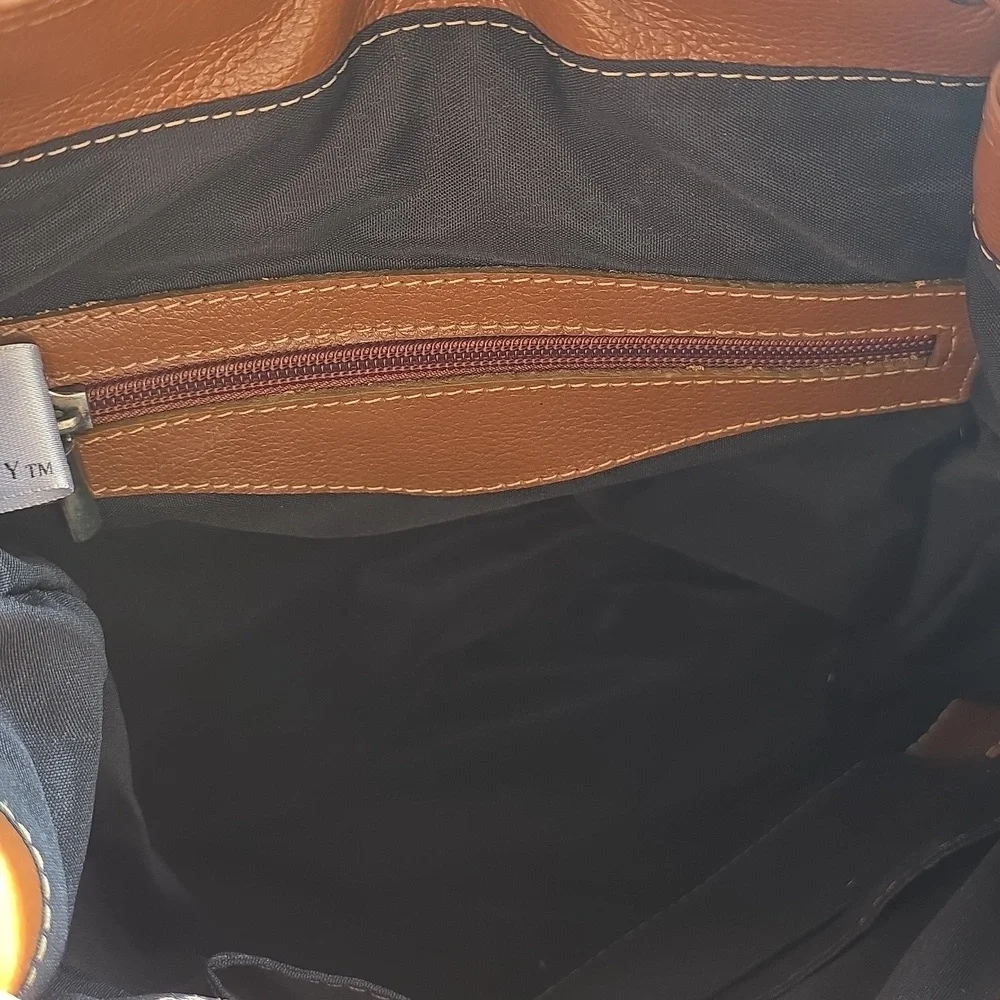 Two Pretty | Full Grain Leather Convertible Backpack - Picture 14 of 17